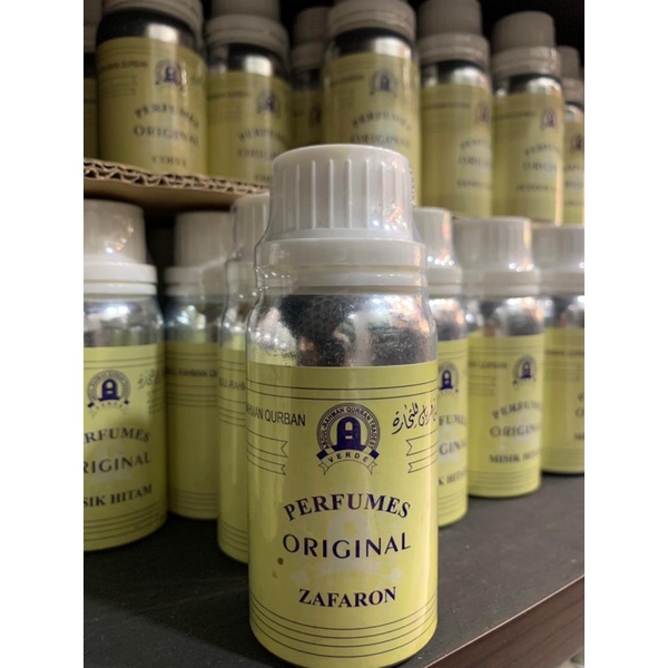 Parfum Abdul rahman Qurban 100ml segel Lengkap semua aroma bisa lihat di deskripsi