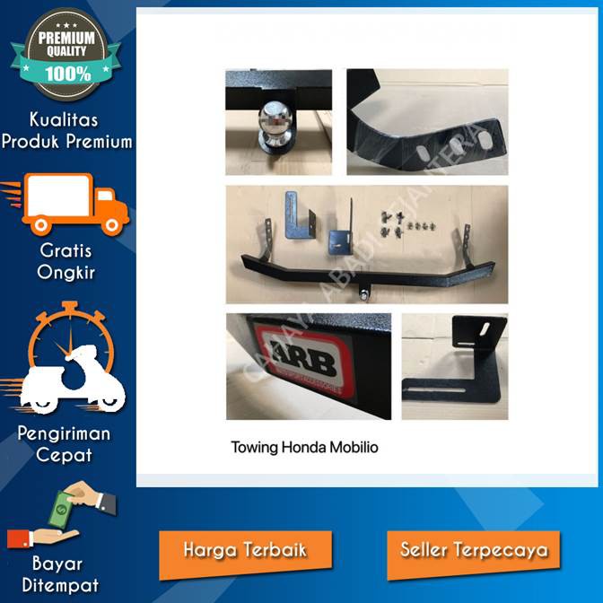 DISKON TOWING BELAKANG ARB MOBIL HONDA MOBILIO DAN BRV