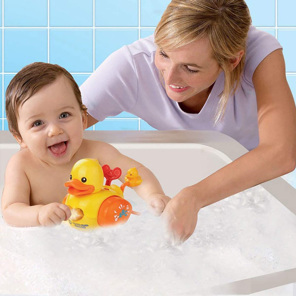 Mainan Mandi Bayi VTECH Baby WIND &amp; WAGGLE DUCKS - Mainan Mandi Bayi Bebek Putar Tahan Air v tech