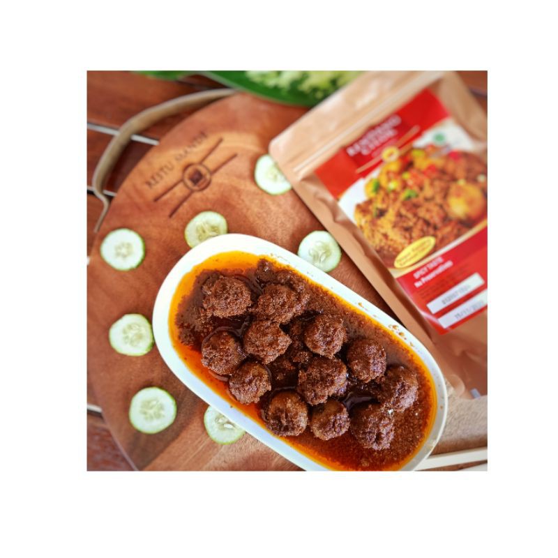 

Restu Mande [JAJANANUNIK] Rendang Cilok Rendang Restu Mande Kemasan Vakum 300gram