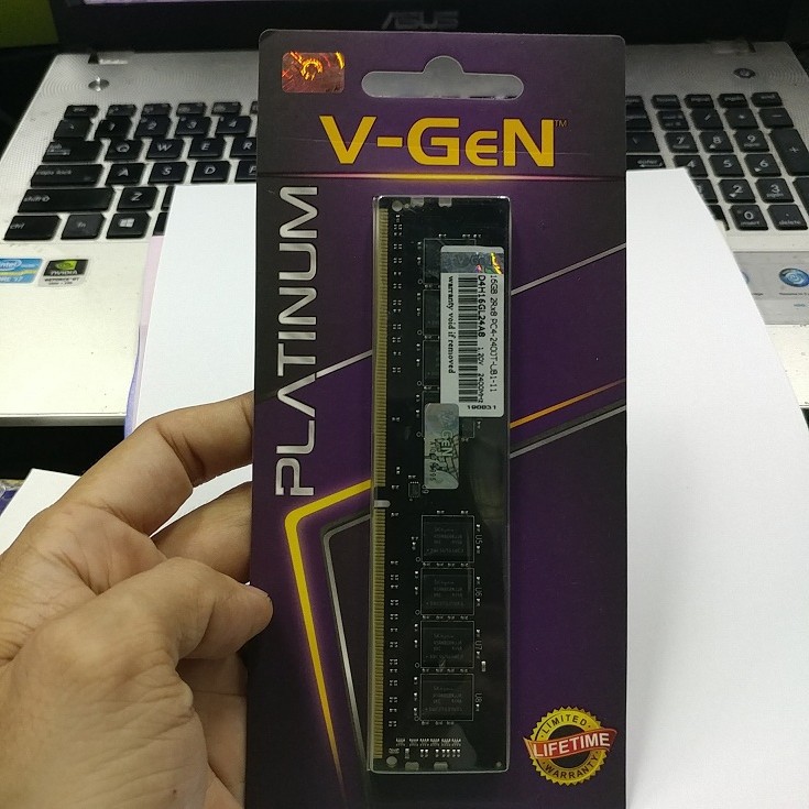 Dimm V-Gen Vgen Platinum 16GB DDR4 2400