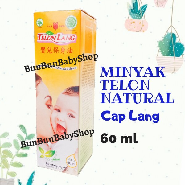 TELON LANG Minyak Perawatan Bayi Baru Lahir Baby New Born Murah Perlengkapan Mandi Bunbunbabyshop