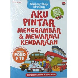 BUKU ANAK/TK PAUD PINTAR MENGGAMBAR DAN MEWARNAI