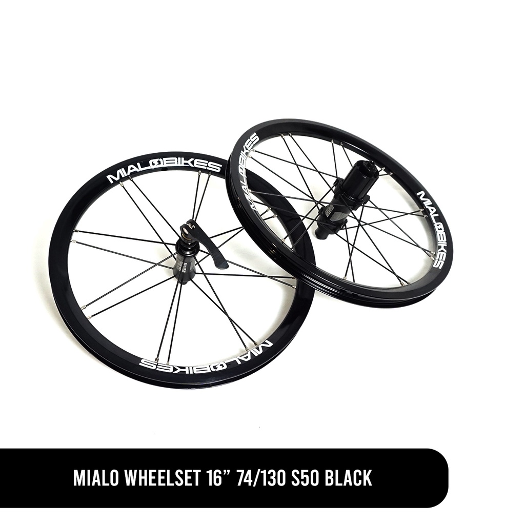 Mialo Wheelset 16" 74/130 S50