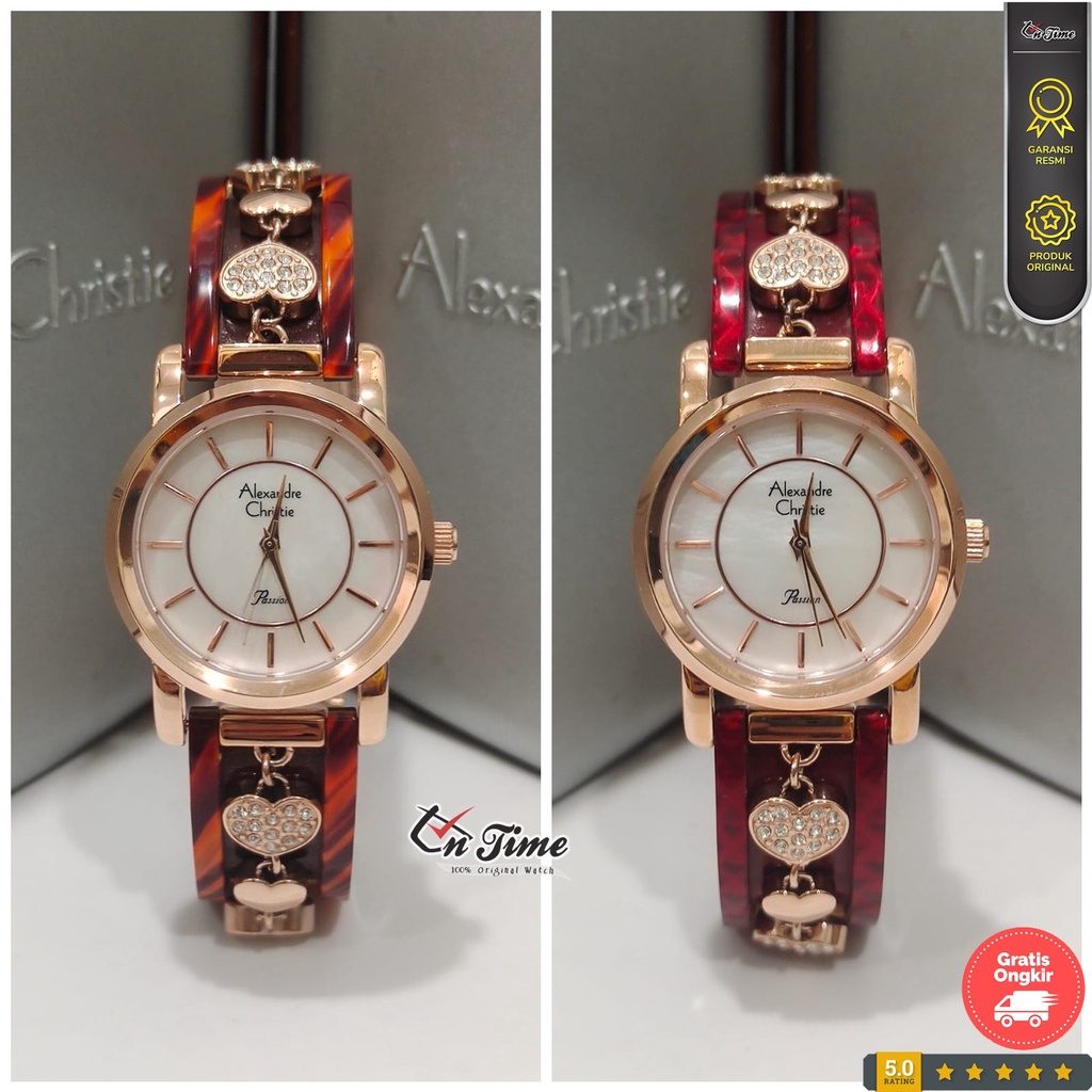 Alexandre Christie AC 2610 LH Jam Tangan Wanita Ori