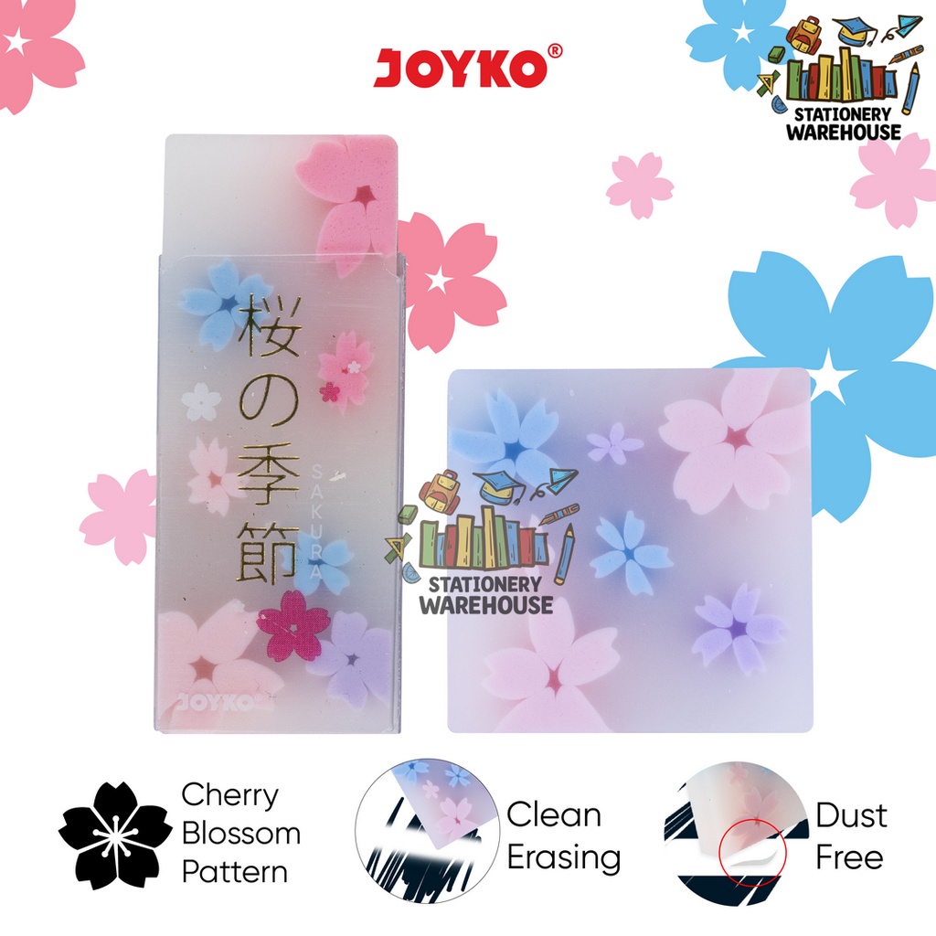 

Penghapus Eraser Joyko ER-121 ~ 124 Sakura