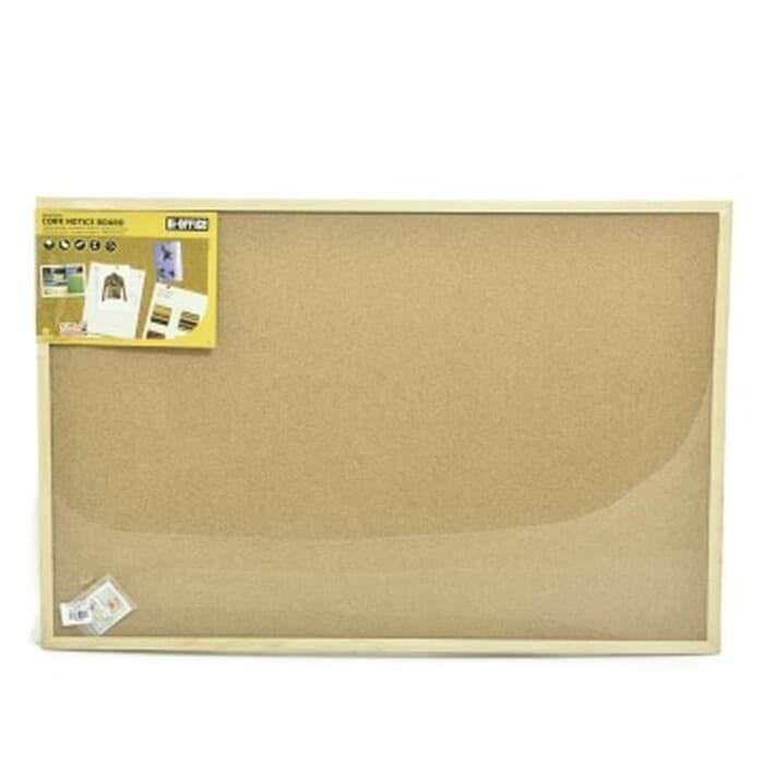 

Papan Pengingat Bi-Silque Cork Board 90 X 60 Cm