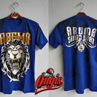  kaos  arema  baju arema  aremania singo edan Shopee  Indonesia