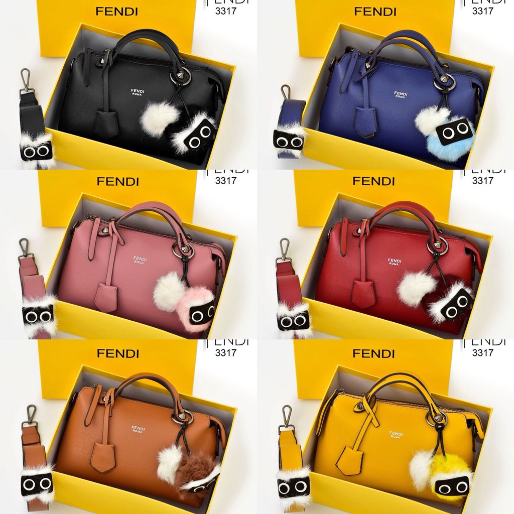 Fendi By the way Monster 3317 VIC TAS IMPORT TAS BRANDED BATAM TAS FASHION MURAH SELEMPANG WANITA