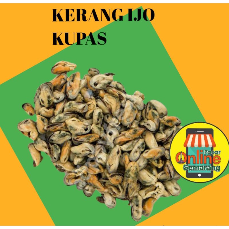 

Kerang Ijo Kupas Segar dan fresh / Belanja Ikan Semarang