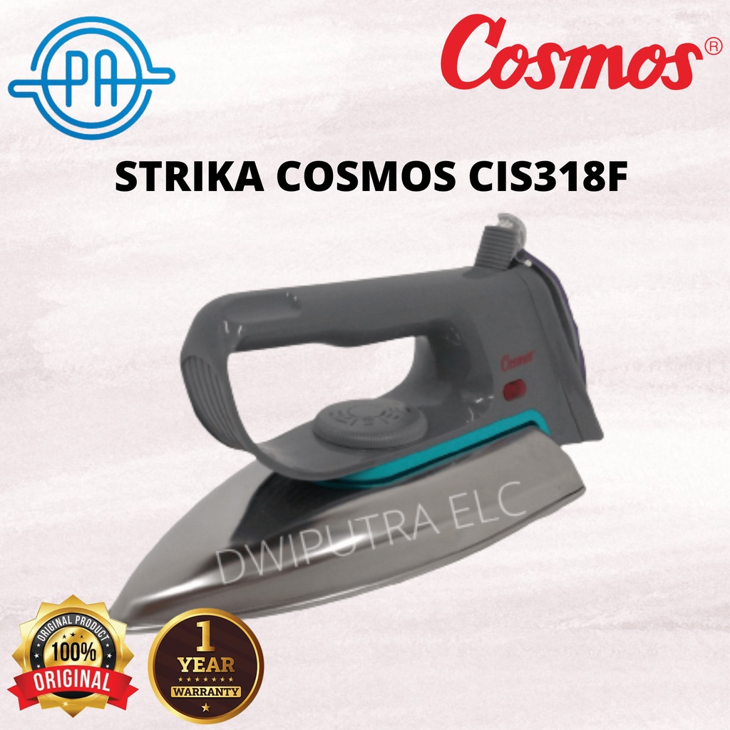 SETRIKA STRIKA COSMOS CIS318F CIS 318 F STAINLESS