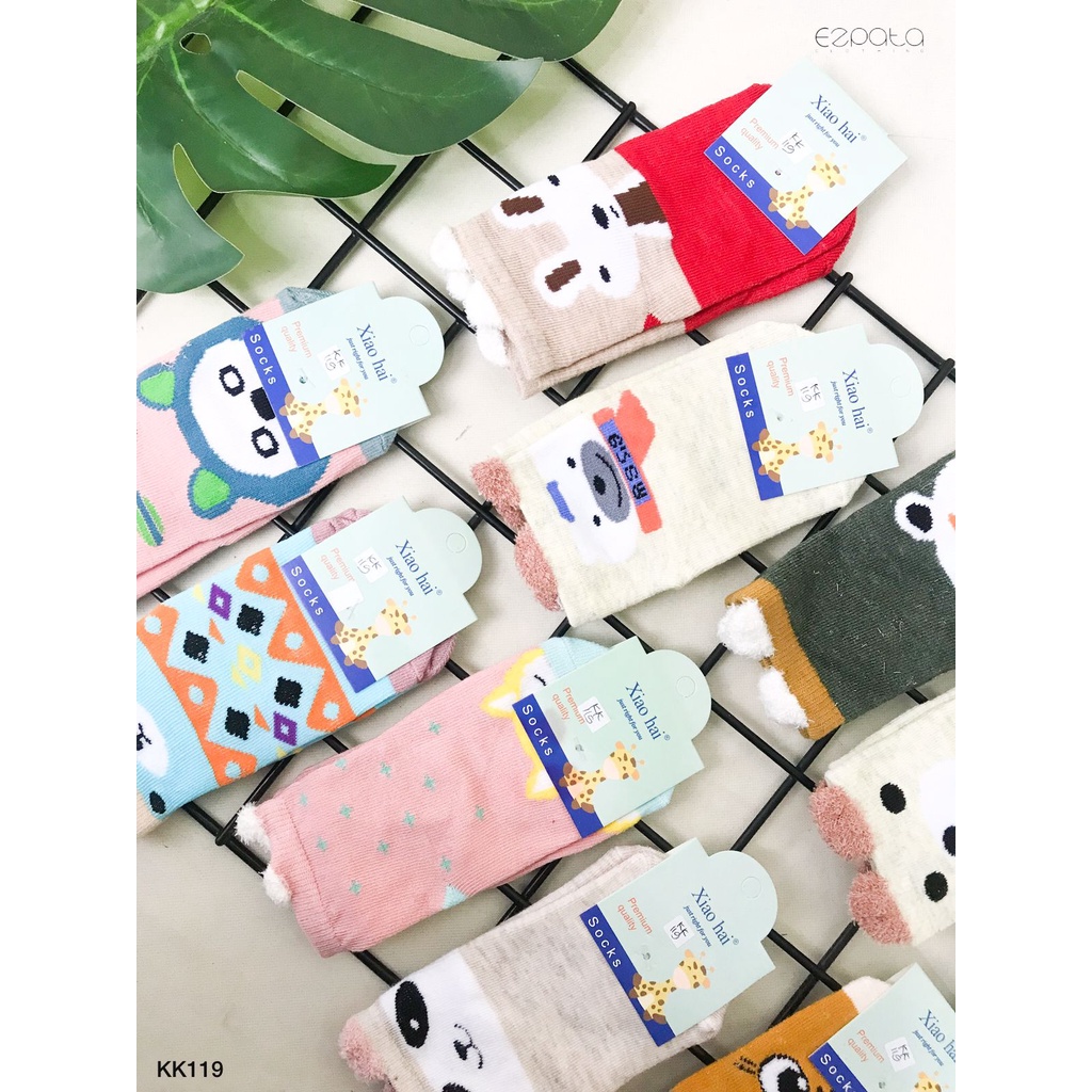 Kaos Kaki Hidden Sock TK Laki-laki Perempuan Unisex Motif Karakter Lucu Ala Korea Random Kekinian Terbaru