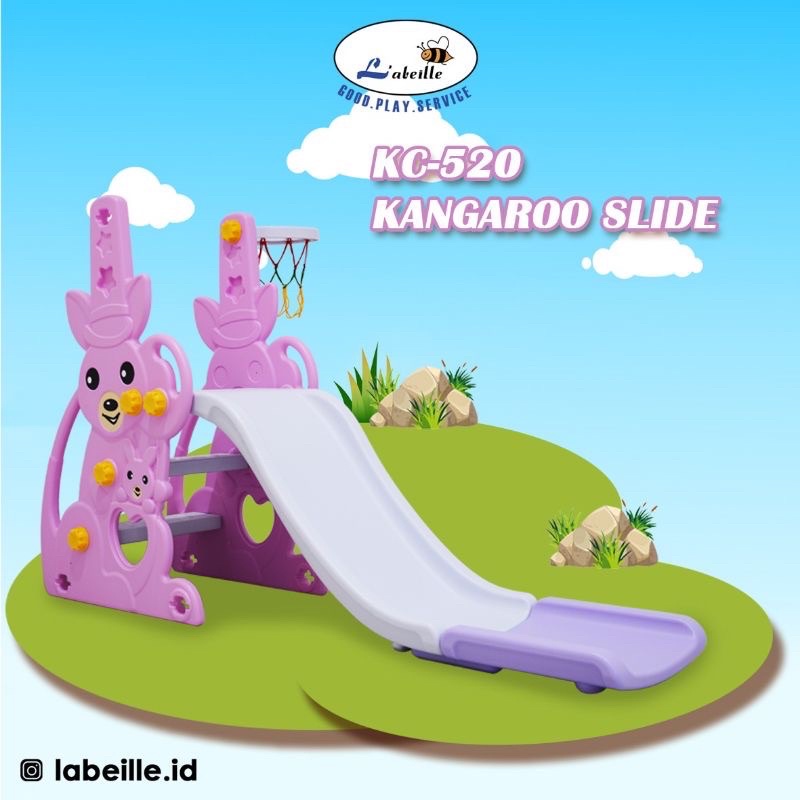 Labeille Kanggoro Slide KC 520 Labeille Kanguru slide Perosotan Anak dengan Basket