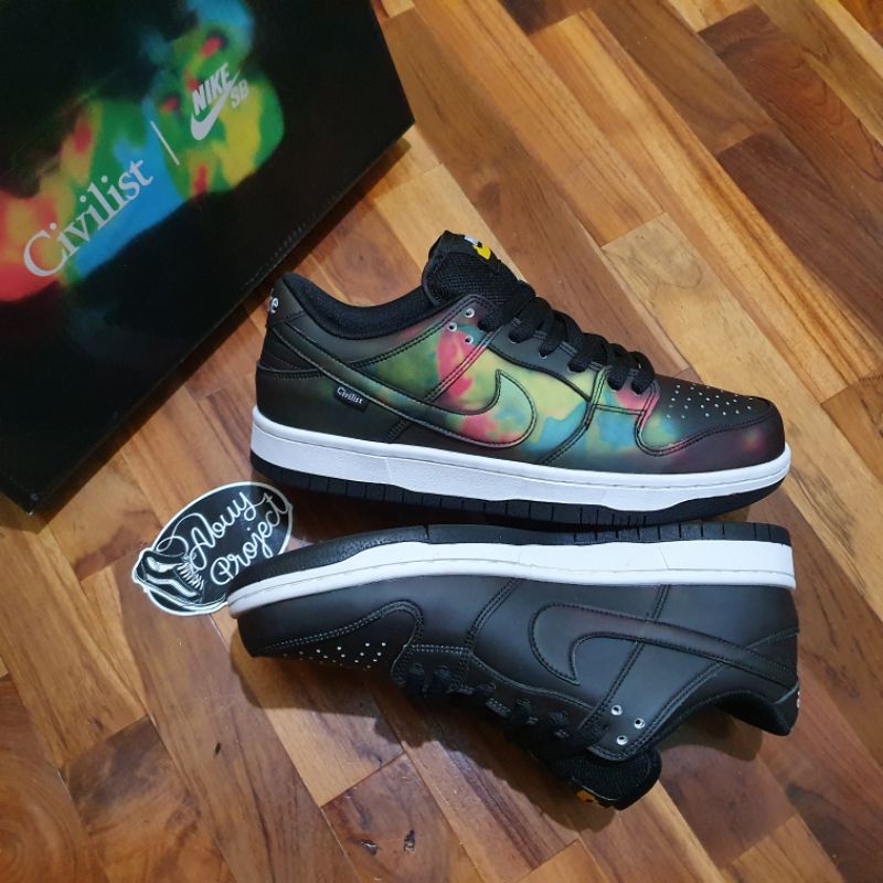 Nike Sb Dunk Low x Civilist Berlin Heat Map Thermography Nike Sb Civillist Nike Sb Dunk Civillist Ni