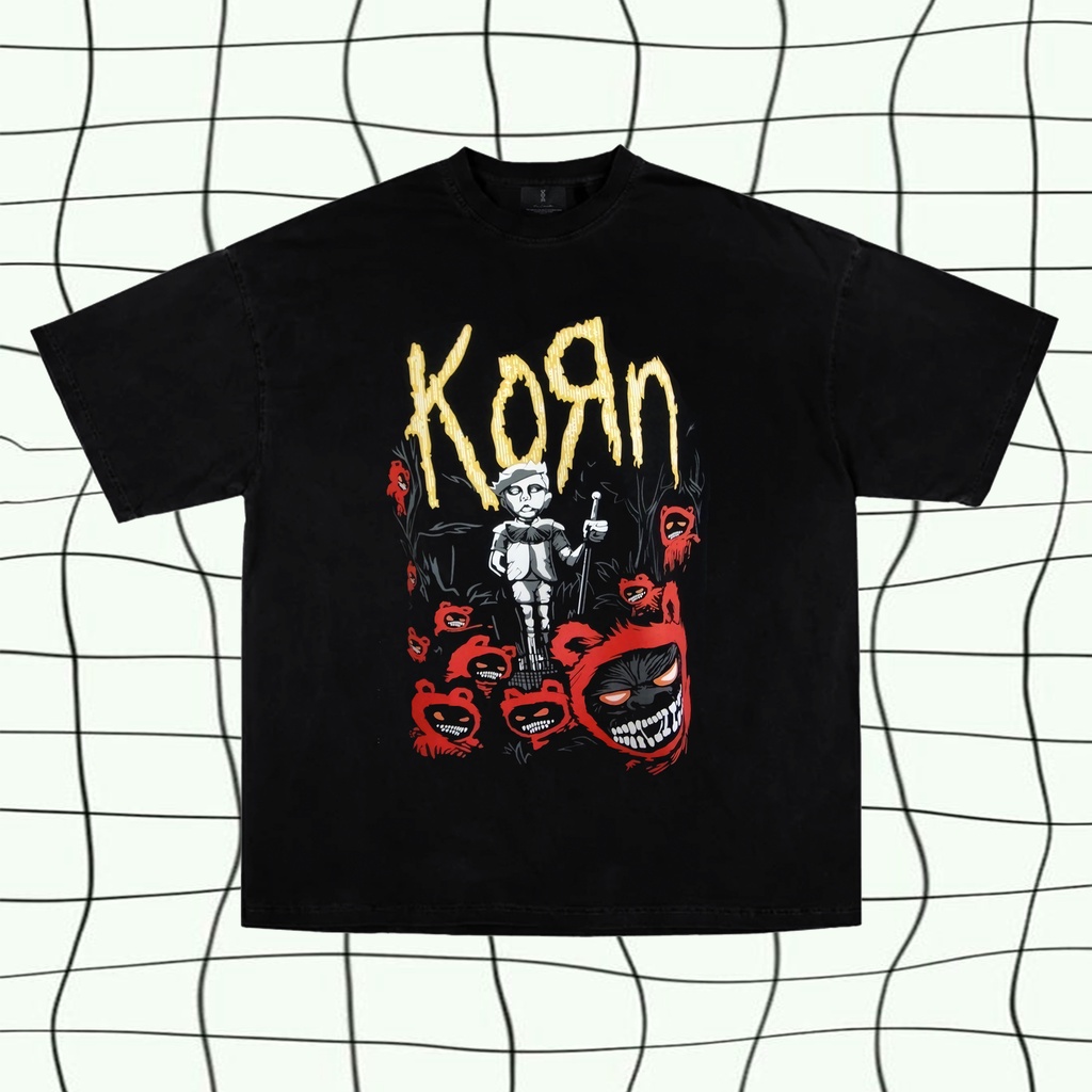 Korn band Vintage Oversized Tees