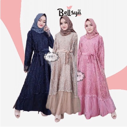 gamis brukat tile/kebaya wisuda /kebaya kondangan/dress pesta/kebaya pesta/kebaya nikah/kebaya kekin