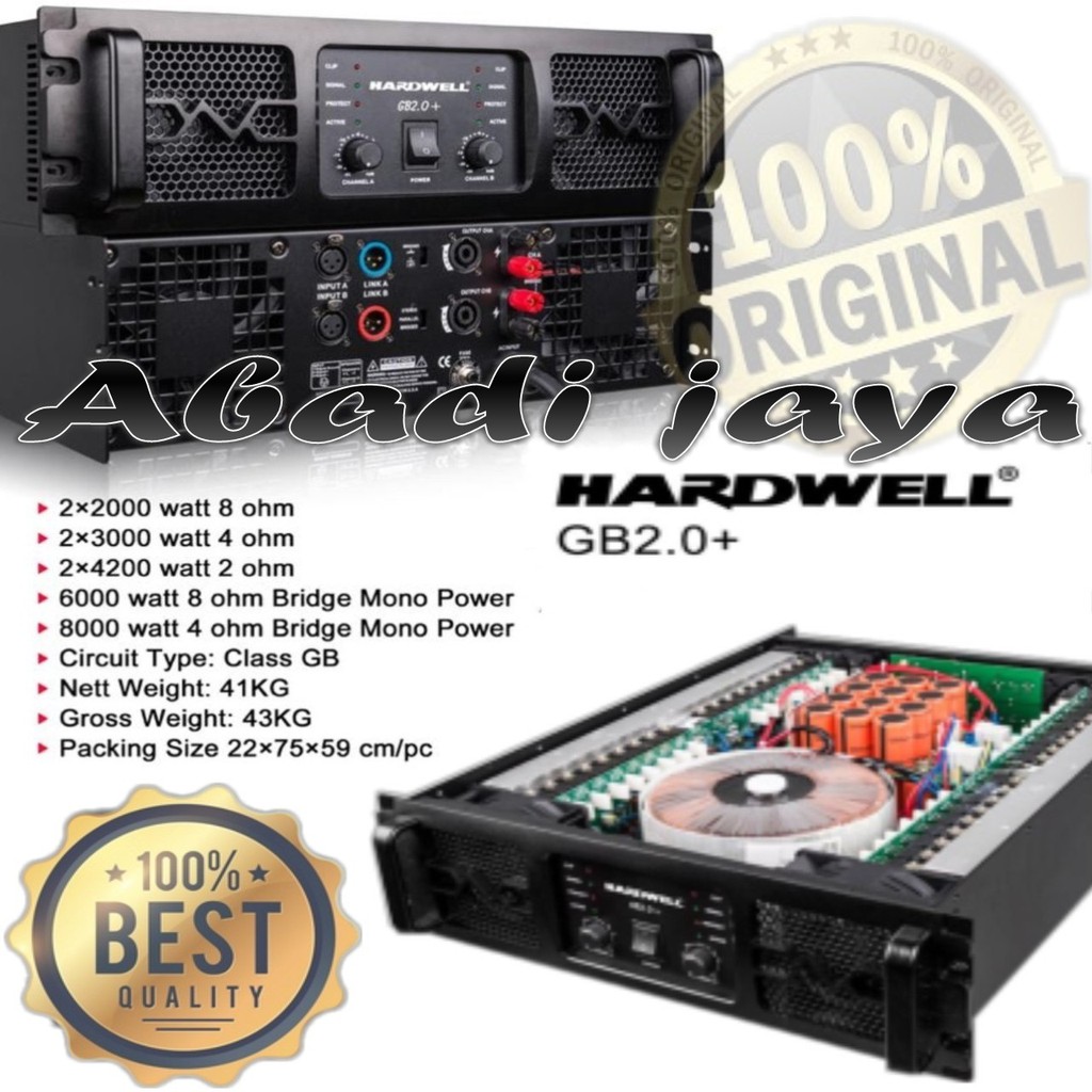 Power Hardwell GB2.0+ Original GB 2.0+ High Quality Power
