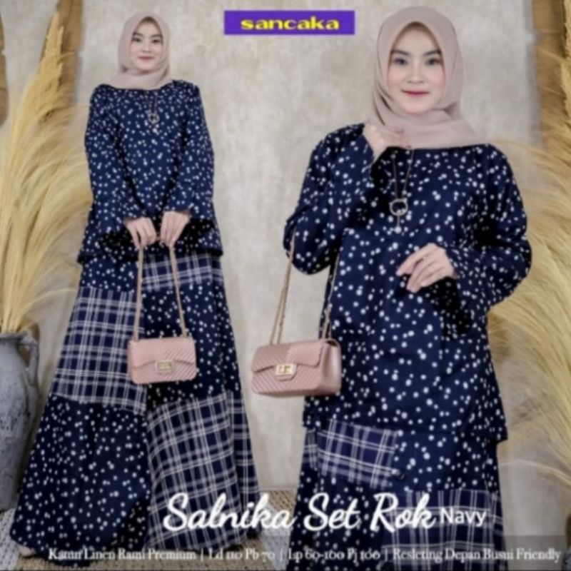 Setelan rok salnika by sancaka