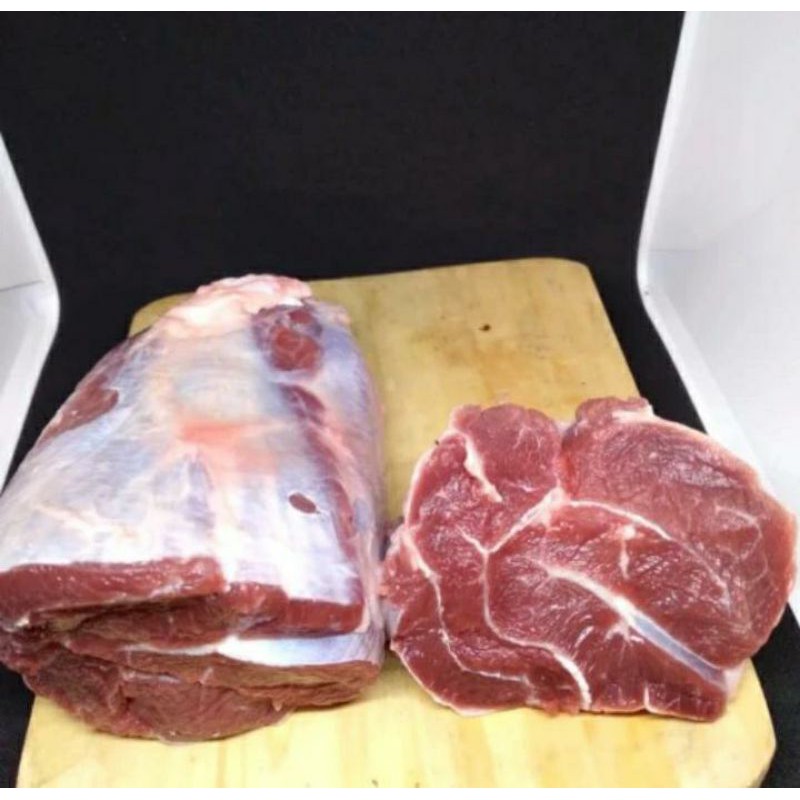 

DAGING SAPI SENGKEL PREMIUM BEEF FROZEN 1/2 KG ATAU 1 KG.