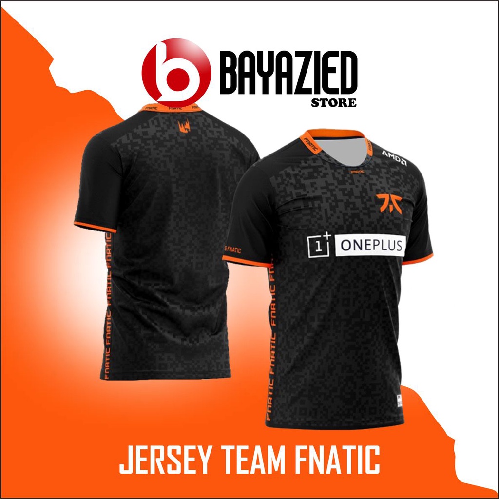 Jersey team Fnatic black edition game dota 2
