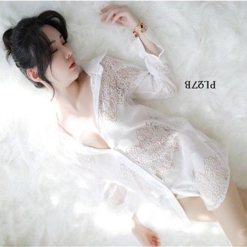 [PALING MURAH] LINGERIE SEXY BAJU TIDUR WANITA BAJU TIDUR SEKSI PREMIUM LACE PUTIH PL27B