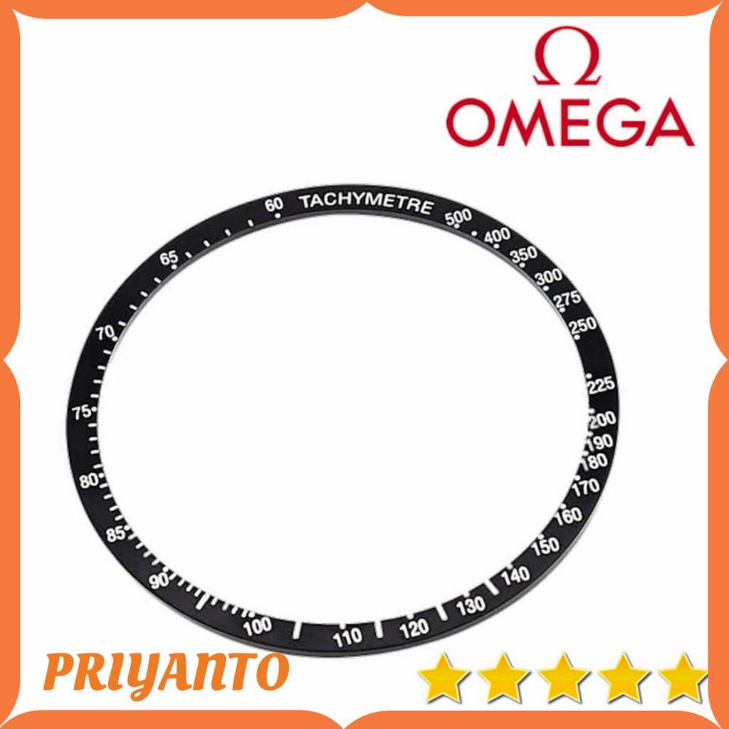 Ring Bezel Jam Tangan Omega Speedmaster 38mm Premium