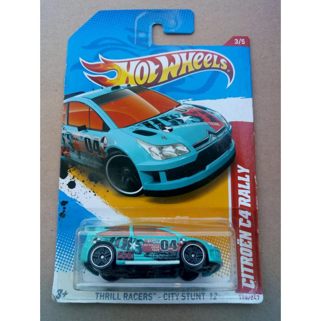 Hot Wheels -  Citroen C4 Rally Blue