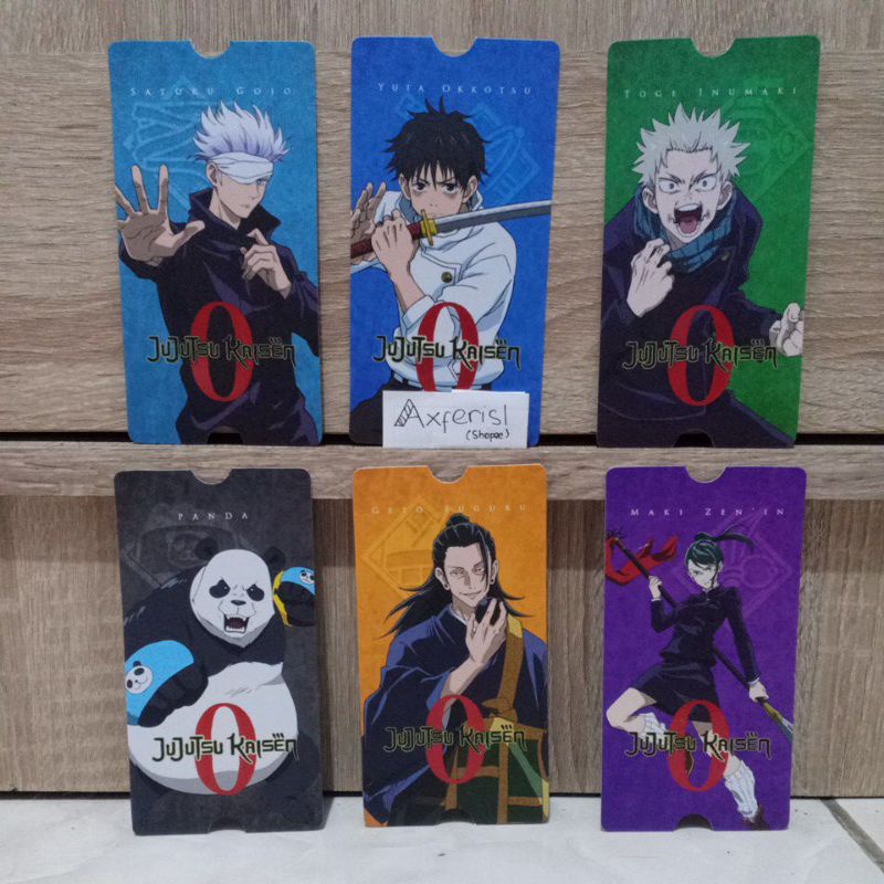 [READY STOCK] JUJUTSU KAISEN COLLECTIBLE TICKET CGV JJK
