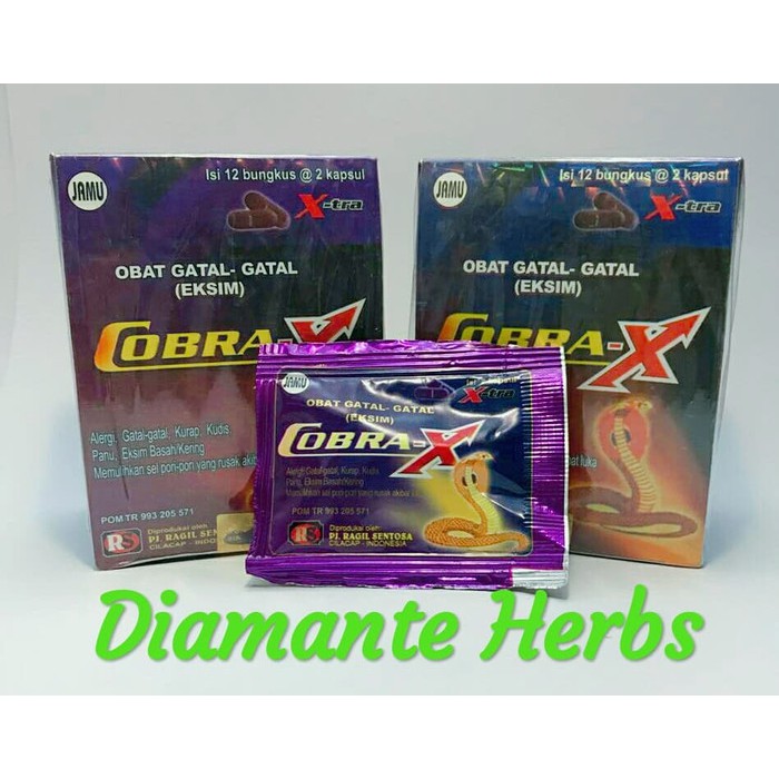 Kapsul Cobra - X Gatal-Gatal ( EKSIM ) 12pcs
