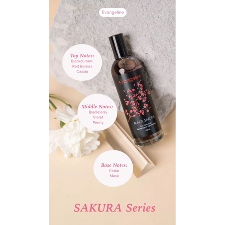 EVANGELINE SAKURA BLACK SAKURA EAU DE PARFUM-100ml