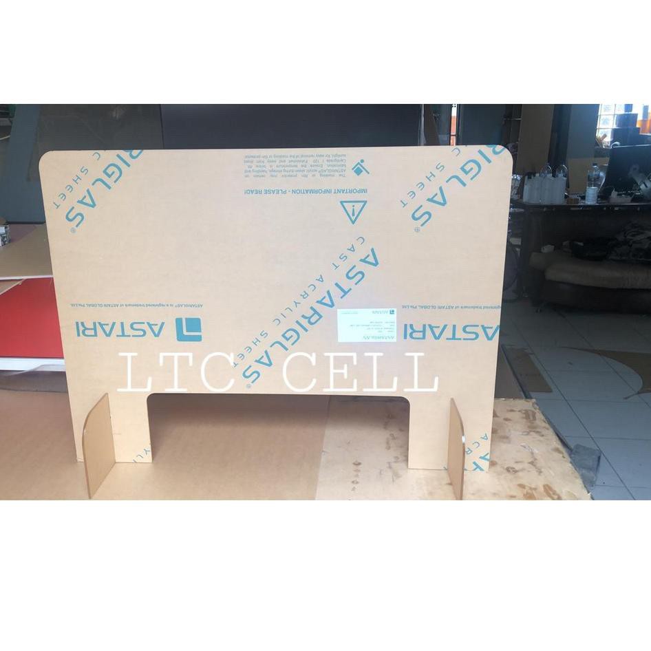 

H16I PARTISI / SEKAT / PEMBATAS MEJA AKRILIK TABLE DER KASIR UNIVERSAL Best Product
