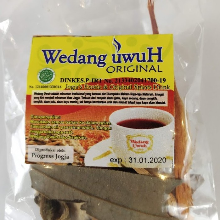 

PAKET WEDANG UWUH JOGJA isi 35 bungkus