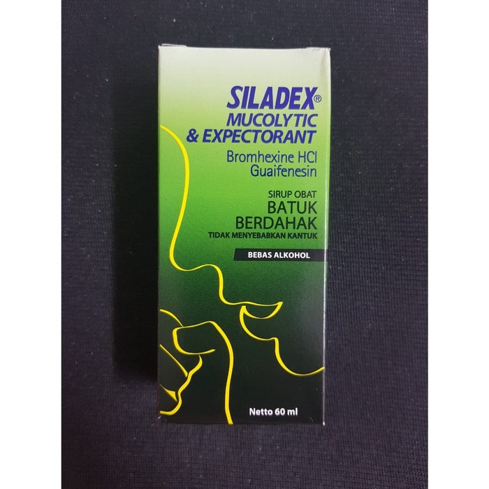 SILADEX MUCOLYTIC & EXPECTORANT 60 ML HIJAU