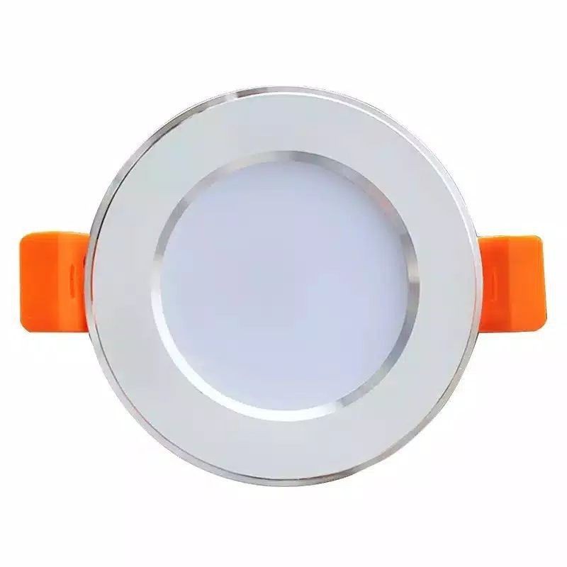 LAMPU DOWNLIGHT LED 3 WARNA 5WATT/ WARNA GOLD DAN SILVER/PANEL LED/ LAMPU PLAFON/ PANEL PLAFON