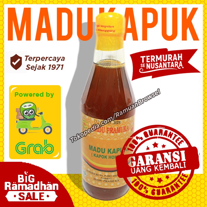 

Madu Pramuka Alami (Madu Kapuk) 350ml - MMD1696