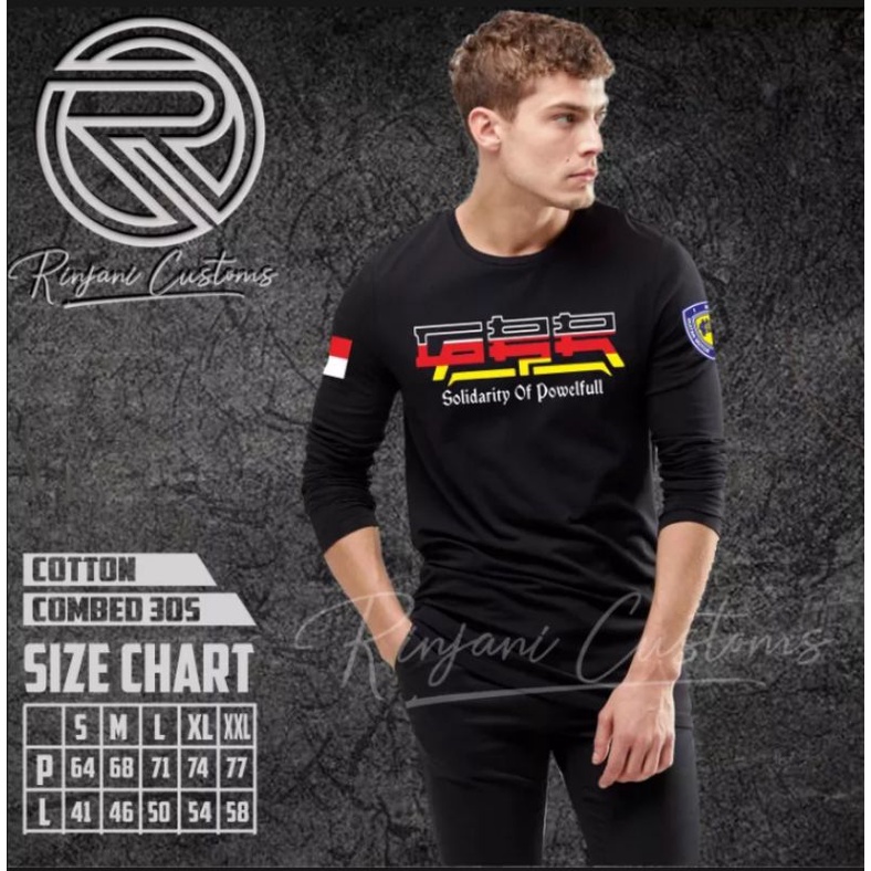 KAOS GBR SOLIDARITY OF POWELPULL KAOS GBR TANGAN PANJANG KAOS GBR TANGAN PENDEK GRATIS NAMA