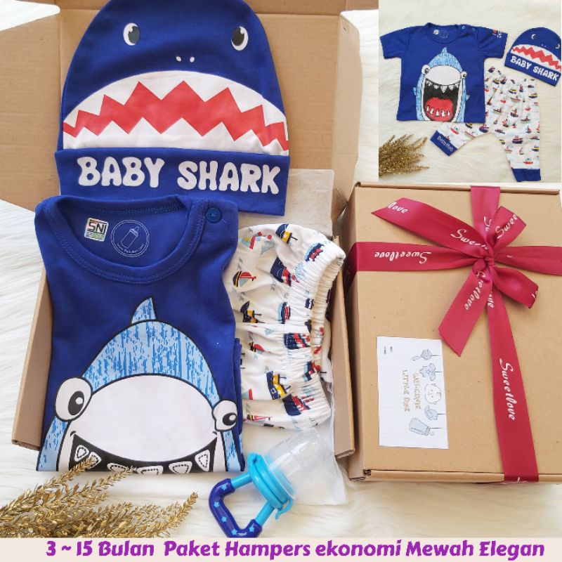 Termurah HAMPERS BAYI / HAMPERS UNISEX / Kado bayi / Giftset baby bahan adem