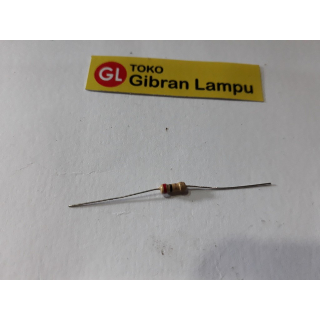 Resistor 2 Ohm 1/4 Watt - Carbon Film Resistor 5%