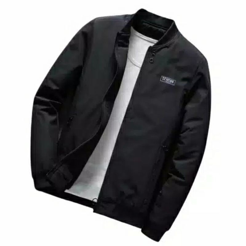NYAMAN DI PAKAI ! Jaket Bomber Polos Sensor Series - Jaket Bomber Pria Polos - Jaket Polosan Premium