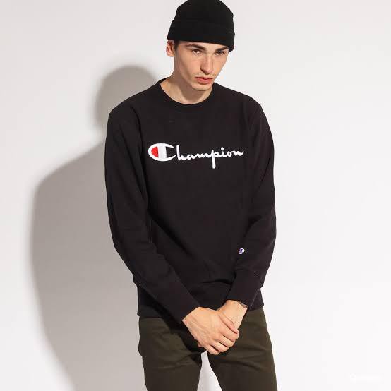 Champion Crewneck Script logo