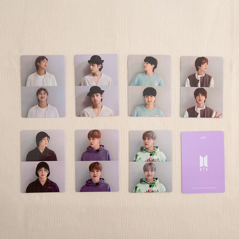 7pcs / set Kartu Foto Mini HD BTS Merch Untuk Koleksi