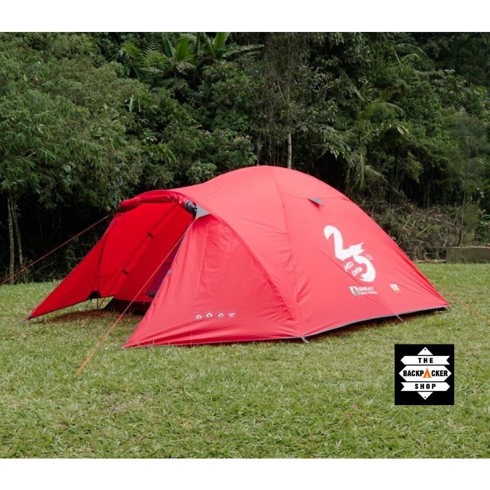 Tenda Java borneo 4 Limited Edition original tenda kemping 4 orang