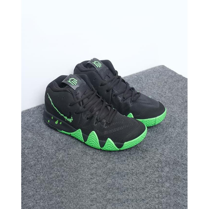 Nike Kyrie 4 Halloween - Black Green - Hijau muda, 41