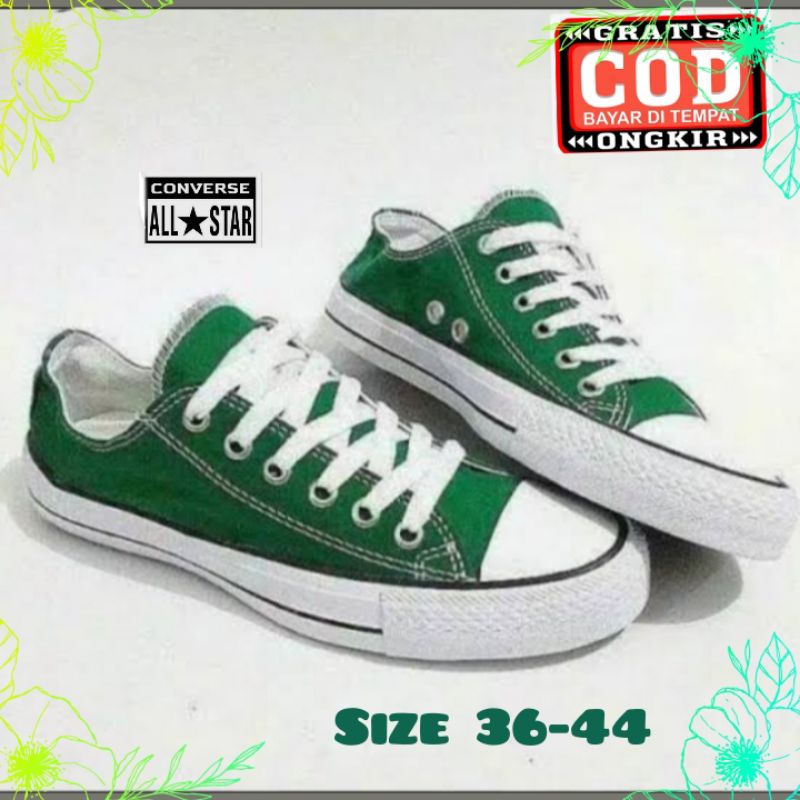 sepatu converse allstar//sepatu pria wanita//sepatu kerja//sepatu sekolah//sepatu hijau army//sepatu