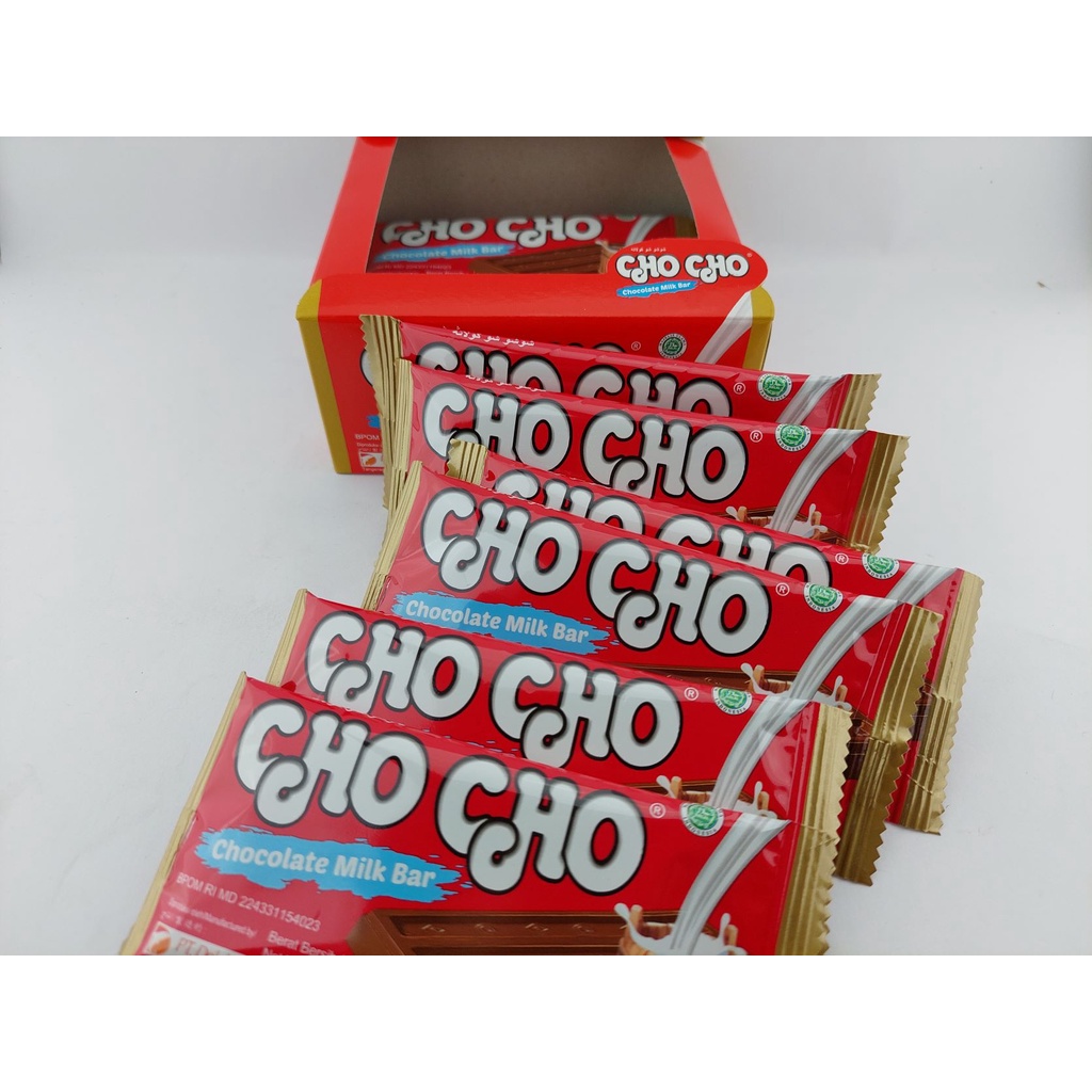 

Piscoklegit_ Cho Cho Chocolate Milk Bar Box Isi 12 X 25 Gr Cho Cho Bar Chocolat Bar Cho Cho