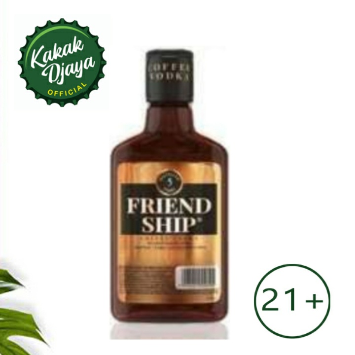 Friendship coffee vodka 180ml Coffee friendship Coffee liquor 24 botol