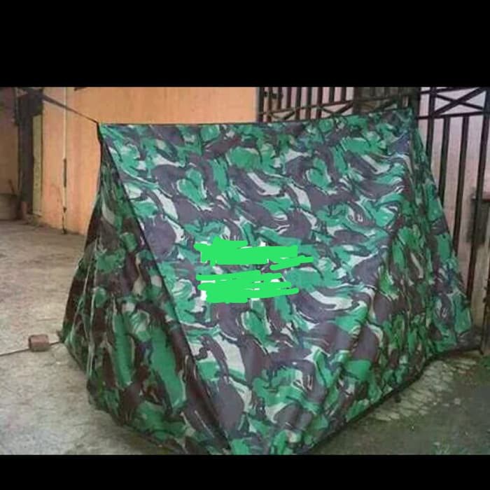 Termurah tenda loreng perorangan(plesit)