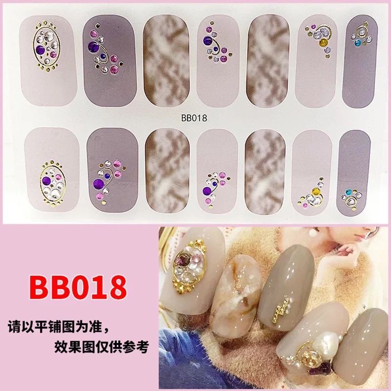 12PCS NAIL STICKER 3D PREMIUM DESIGN TIMBUL / STIKER KUKU DESAIN TIMBUL MEWAH AWET TAHAN 2 BULAN