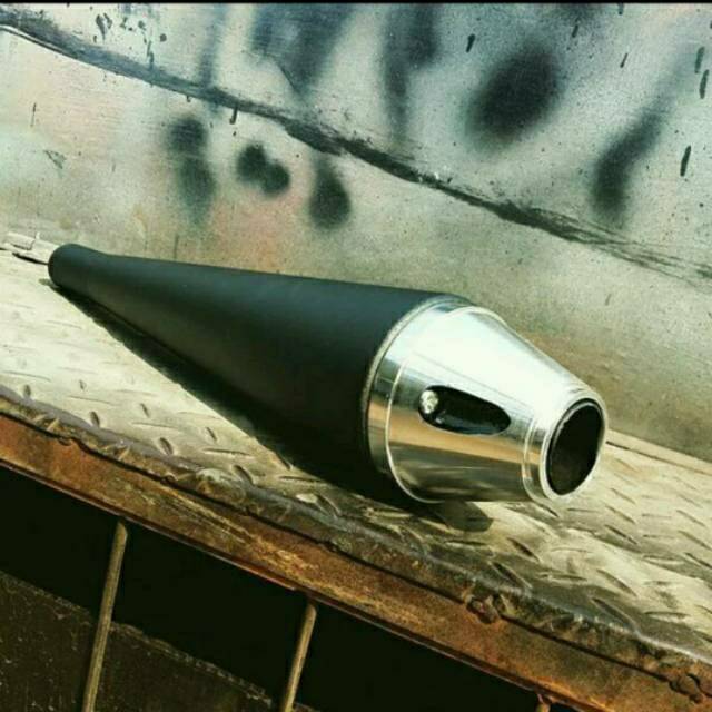 Knalpot japstyle custom ngebass slencer knalpot japstyle custom tiger GL Megapro GLpro RX Thunder By