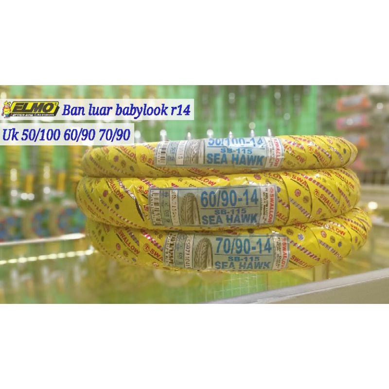 Ban swallow sea hawk babylook 50/100 60/90 ring 14 tube type